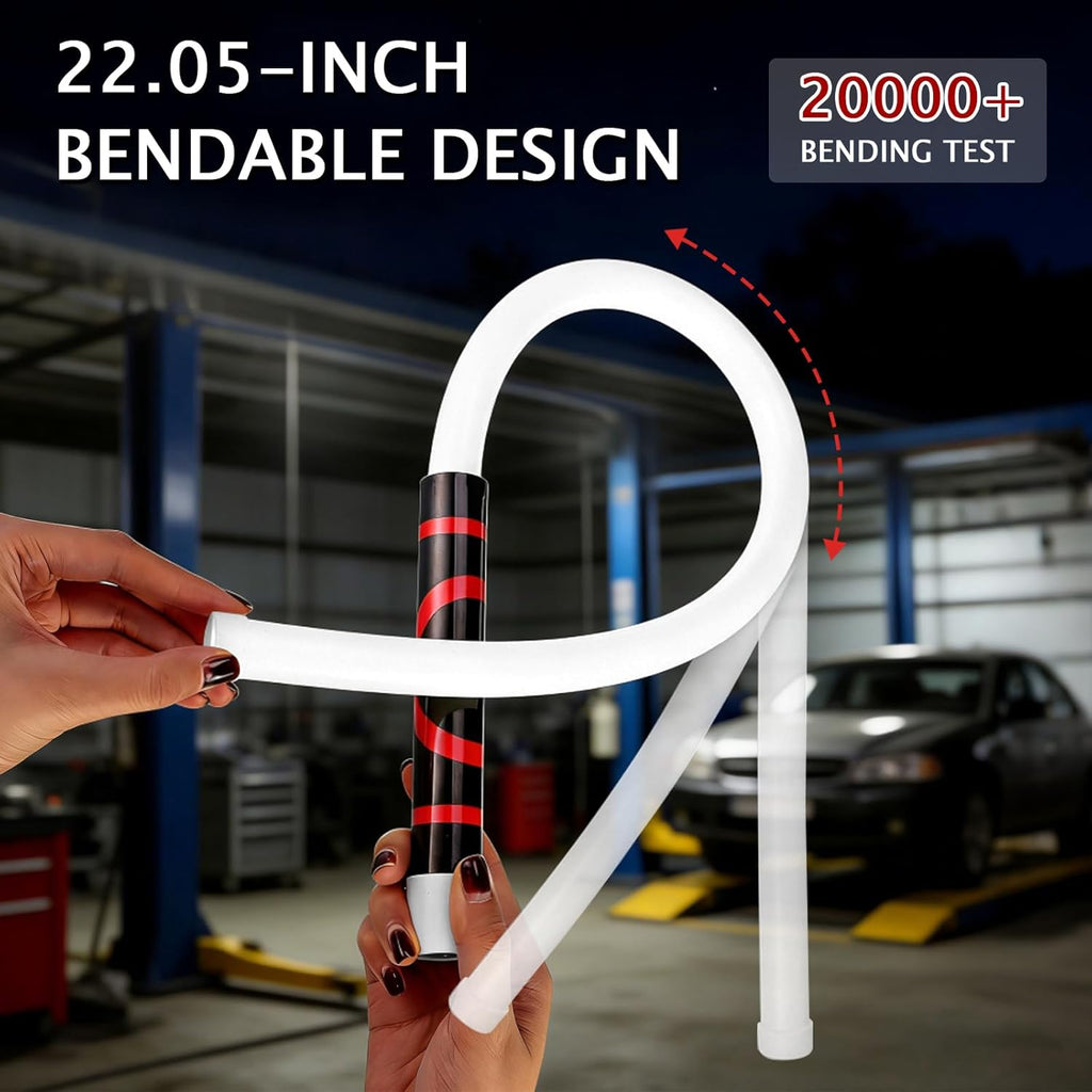 Bendable LED Flashlight Stick, 30'' Rechargeable Flexible LED Work Light, High Lumen and 3 Brightness Modes, Led Work