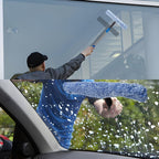 4 Packs 15" Microfiber Window Scrubber Refill Replacement Compatible with Unger Professional Window Cleaning Tool
