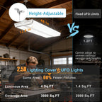 Lightdot LED Linear High Bay Shop Light, 4FT 265W, UL Complied -2 Pack