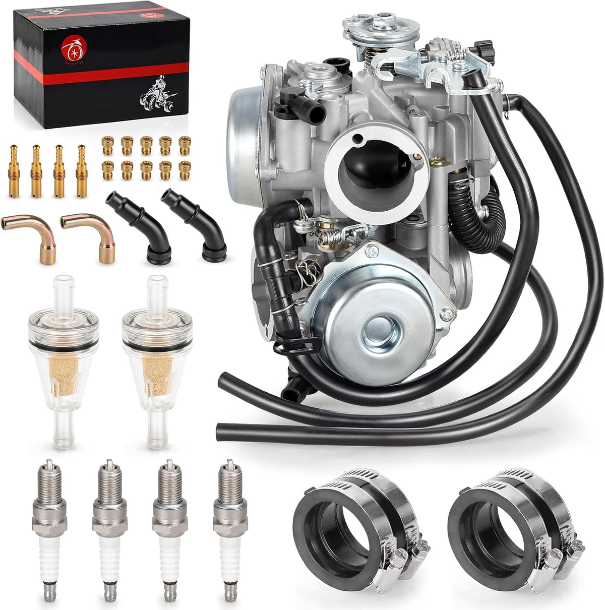Carburetor & Intake Manifold Boot For Honda VT600C VT600CD Shadow VLX Deluxe 600 1988-1998 Carb
