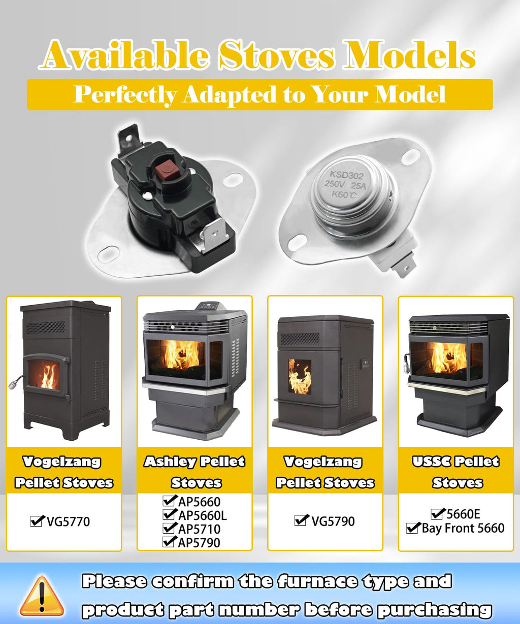 80601 High Temp Limit Switch& 80599 Low Temp Limit Switch