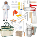 Beekeeping Supplies, 30Pcs Bee Keeping Starter Kit with Bee Suit, Bee Keeping Supplies-All Beekeeping Tools, Bee