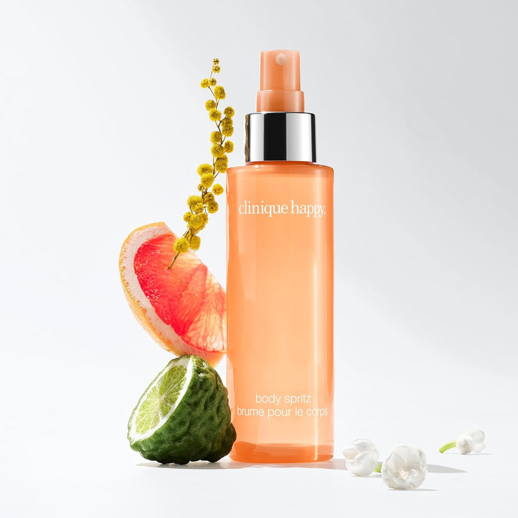 Happy Body Spritz | Notes of Grapefruit, Bergamot, Hawaiian Wedding Flower + Spring Mimosa | Women's Fragrance, 4.2