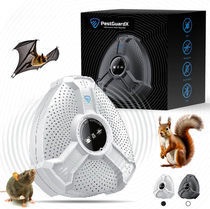 Ultrasonic Pest Repeller – Electronic Pest Control Device for Roaches, Mosquitoes, Mice, Spiders, Ants, Fleas, and