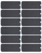 Baby 5-Layer Charcoal Rayon from Bamboo Reusable Liners for Cloth Diapers Nappies,Pack of 12 Inserts,12ZTN