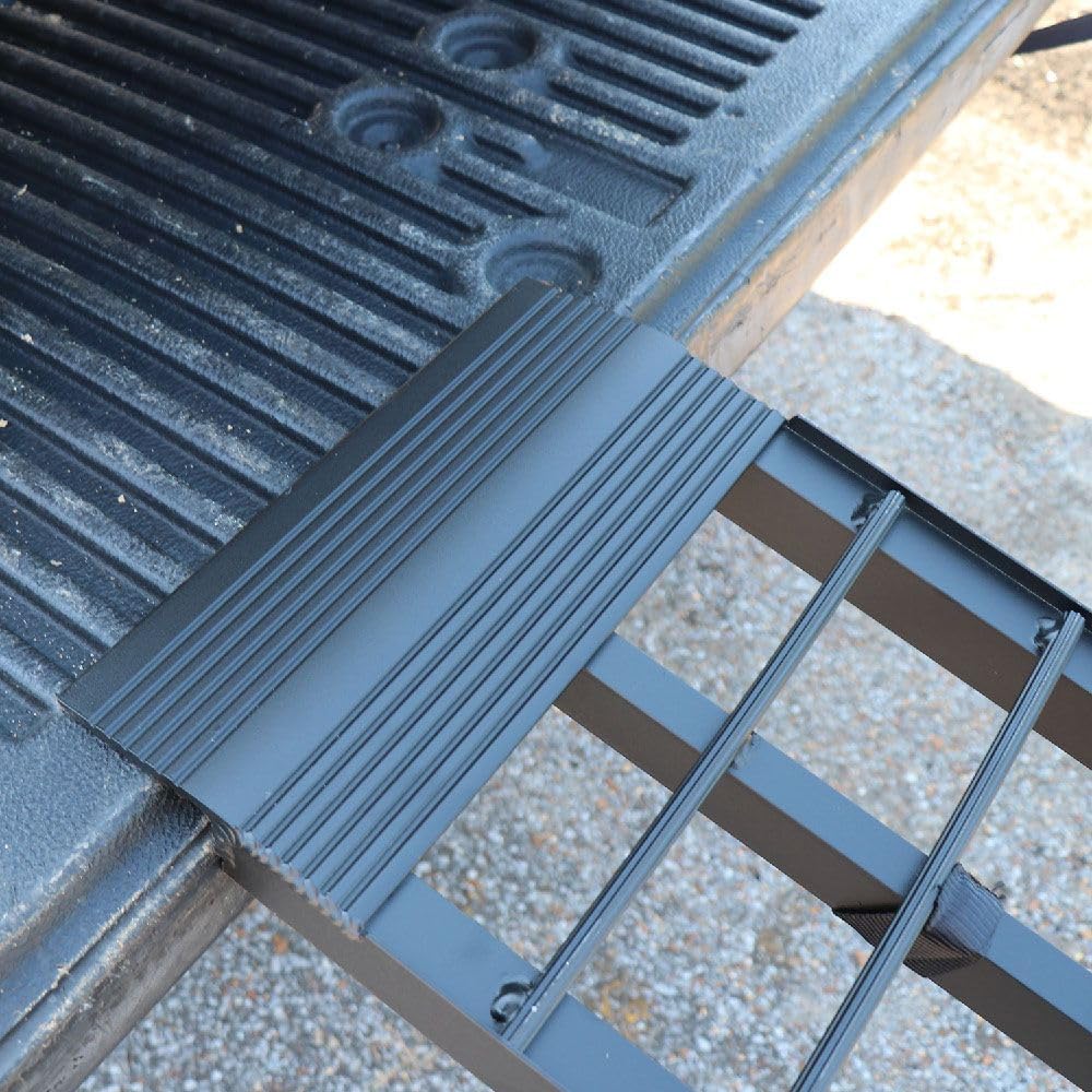 9' Arched Folding Motocycle Loading Ramp - 600 lb. Capacity