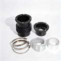 Round to Oval Adapter Magnetic Connect for Recessed Dryer Vent Box