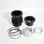 Round to Oval Adapter Magnetic Connect for Recessed Dryer Vent Box