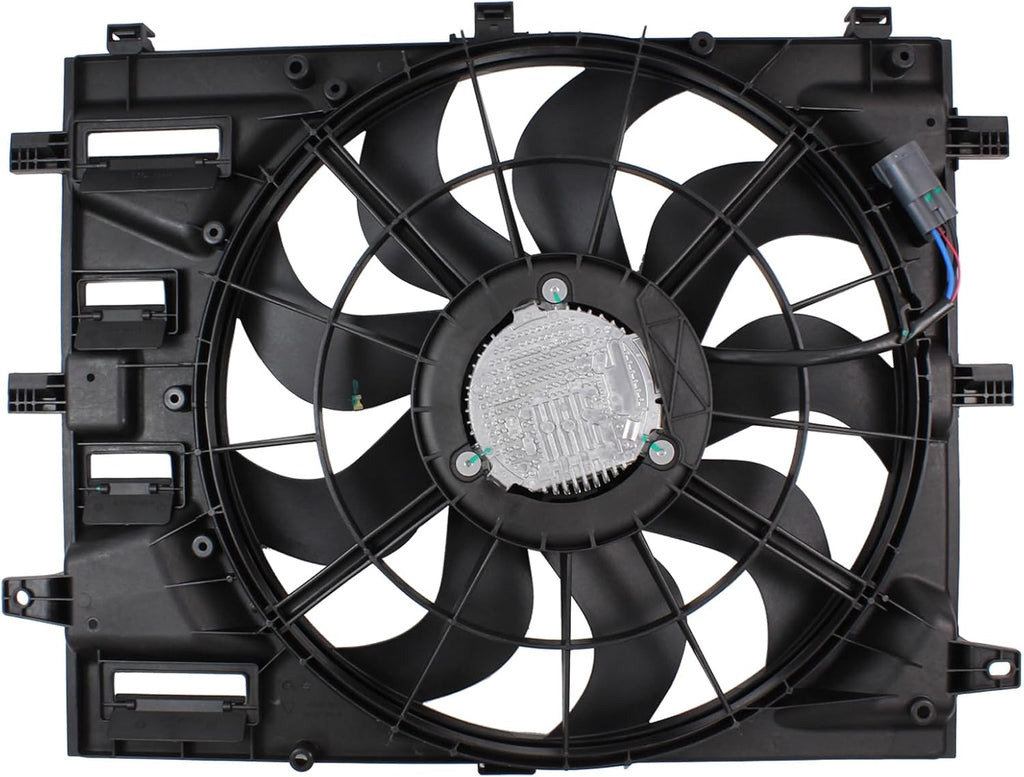 Engine Radiator Cooling Fan Assembly for Chevrolet Equinox GMC Terrain