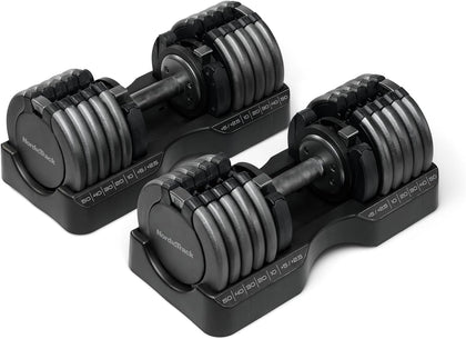 Select-a-Weight Adjustable Dumbbells