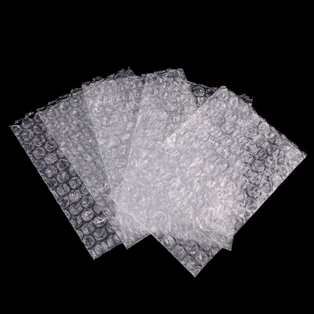 200 Pcs Clear Bubble Pouches - Protective Double Walled Cushioning Bags, Thickening Shockproof Foam for Shipping