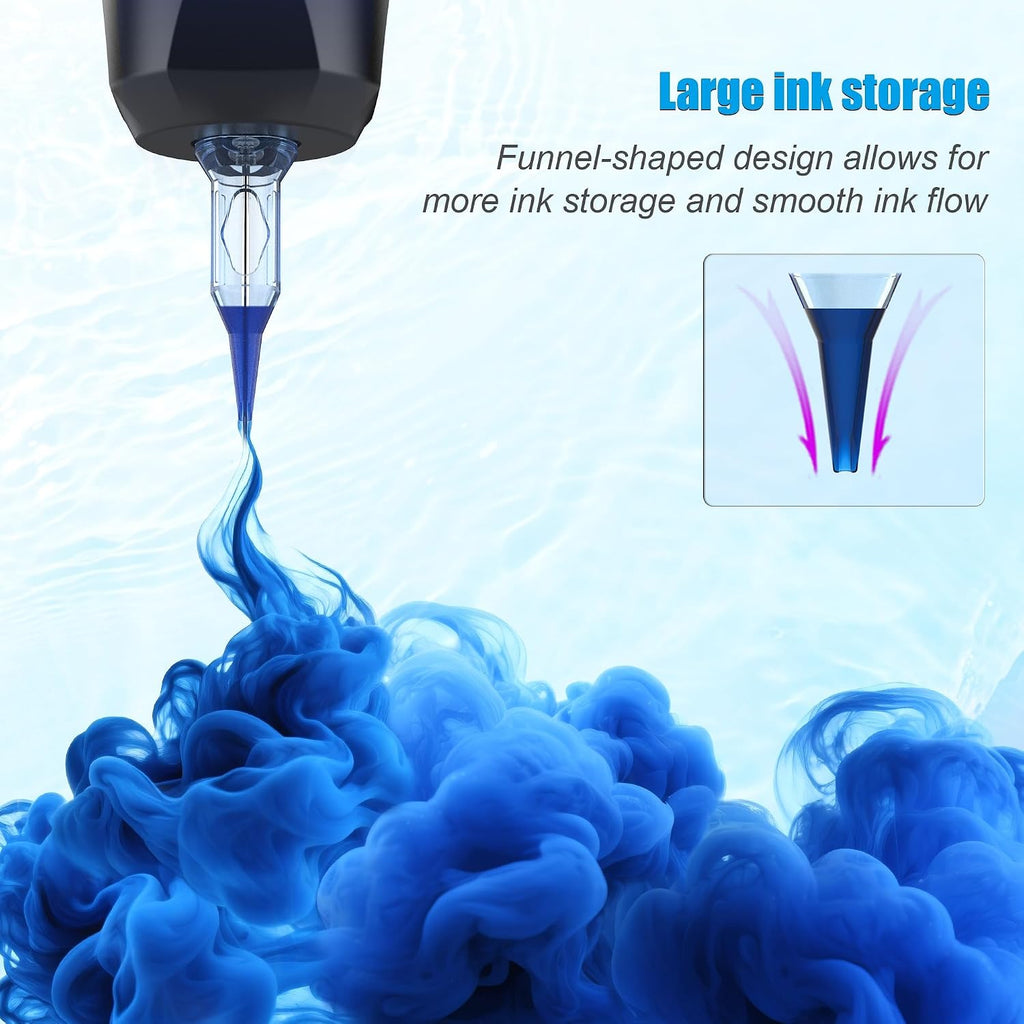 ELIOT Tattoo Cartridge Needles, 20Pcs Premium Tattoo Needles 1011RLL