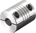 uxcell Motor Shaft 8mm to 9mm Helical Beam Coupler Coupling 25mm Dia 30mm Length