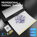 L3 Wireless Tattoo Machine Kit with A4 Thermal Stencil Printer