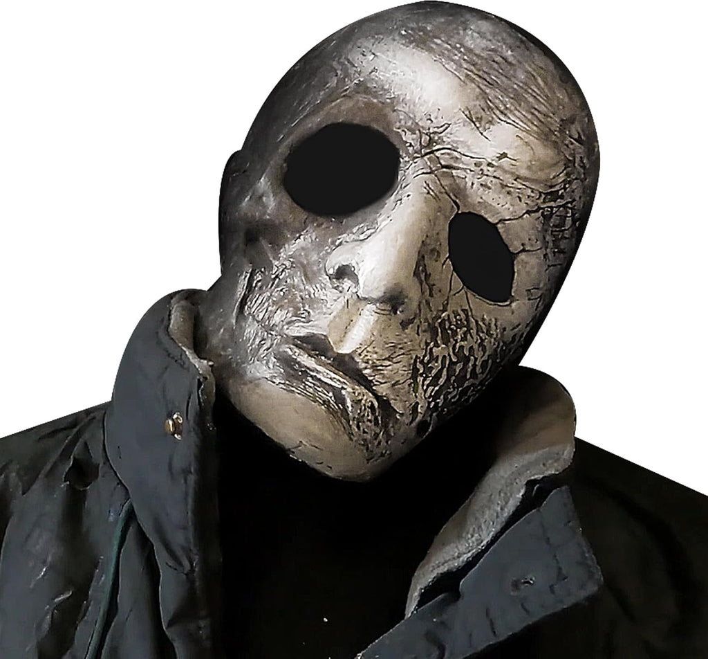 Halloween Skull Mask for Adults, Natural Latex Horror Full Head Mask for Halloween, Cosplay, and Costume Parties