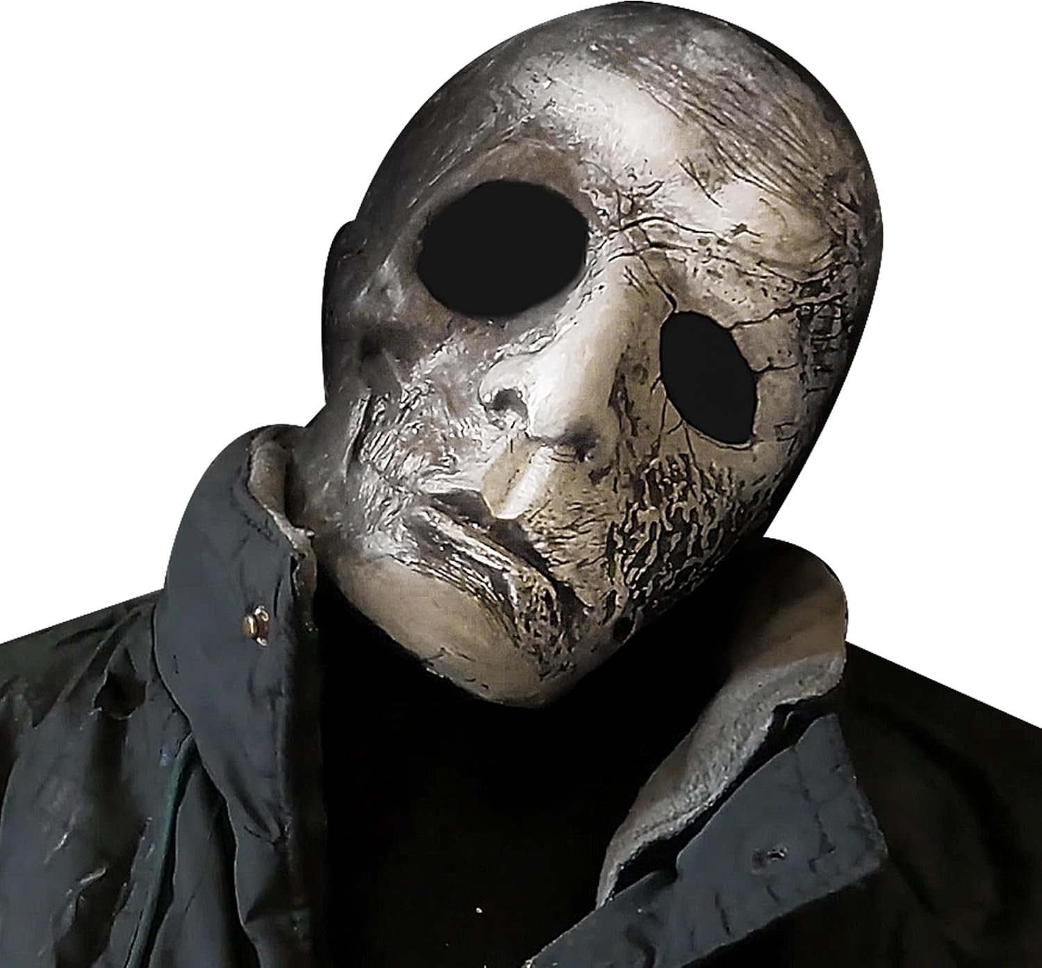 Halloween Skull Mask for Adults, Natural Latex Horror Full Head Mask for Halloween, Cosplay, and Costume Parties