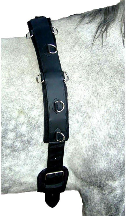 Professional Neoprene Training Surcingle for Horses and Ponies - Quality, Durability, and Comfort for Ground Driving