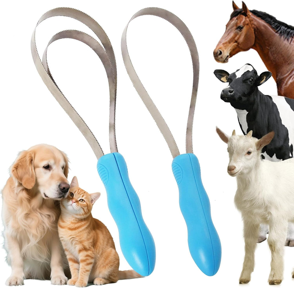 Pet Grooming Shedding Blade – Dual-Sided Deshedding Brush & Dematting Tool