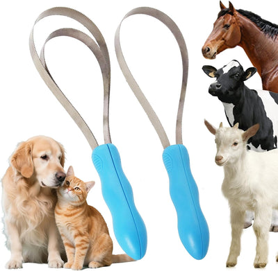 Pet Grooming Shedding Blade – Dual-Sided Deshedding Brush & Dematting Tool