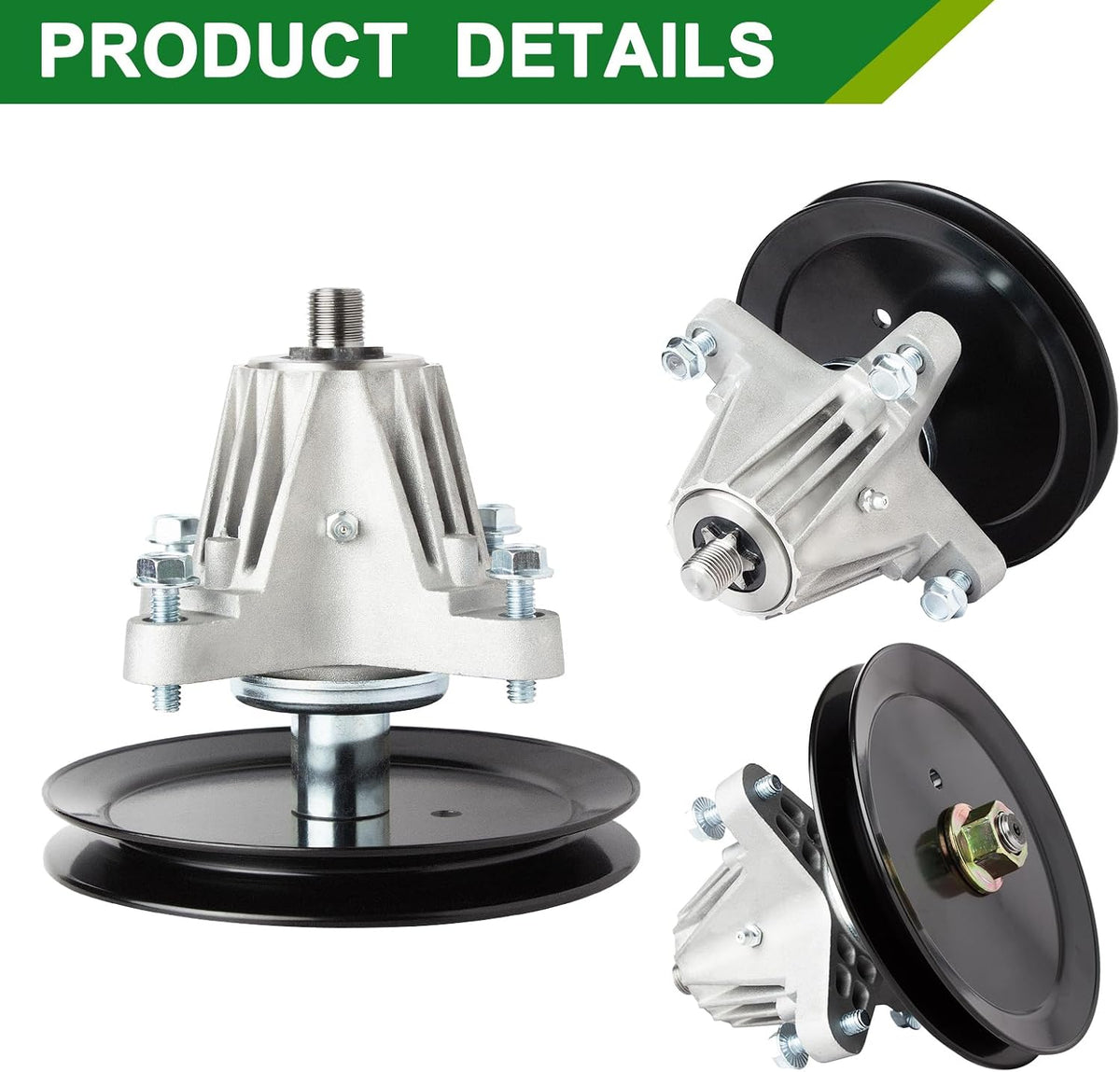918-06977A Spindle for Cub Cadet XT1 LT46 XT2 LX46 46 Inch Deck 1Pack
