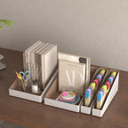 Cardboard Boxes, Pack of 35 Corrugated Storage Bins 12x2x4.5 inch Pantry Organizer Bins for Shelves Garage Office