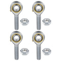 M METERXITY 4pcs POS10 Rod End Bearing,M10x1.5 Right Thread Male Thread
