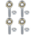 M METERXITY 4pcs POS10 Rod End Bearing,M10x1.5 Right Thread Male Thread
