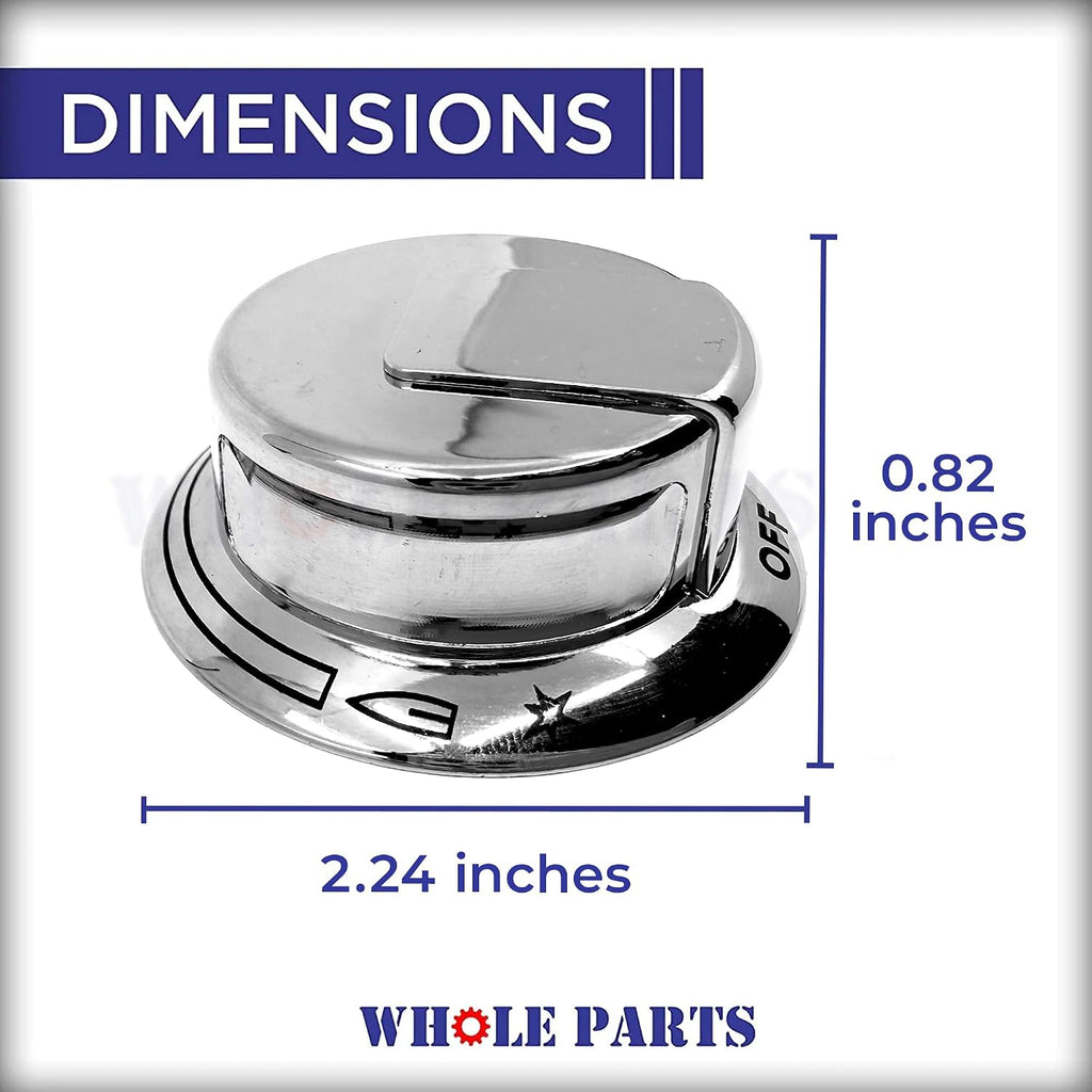 Upgraded Range Burner Control Knob Part# 318905202 | Compatible with Select Electrolux, and Frigidaire Ranges