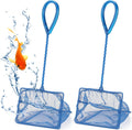 2 Pack Aquarium Net Fish Net Small Net Multi-Size Fine Mesh Fish Net