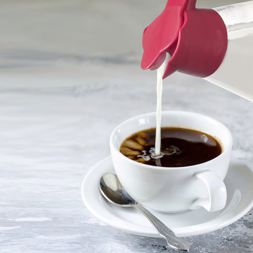 Dripless Syrup Dispenser, 600ml, Silicone Seal, Dishwasher Safe