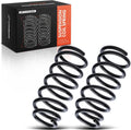 A-Premium 2-Pack Rear Suspension Coil Spring Set Compatible with Honda