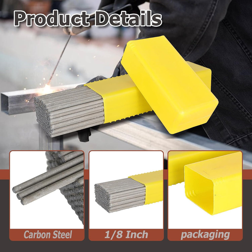 60 Lbs E7018 1/8 Inch Arc Welding Rods Carbon Steel Electrode