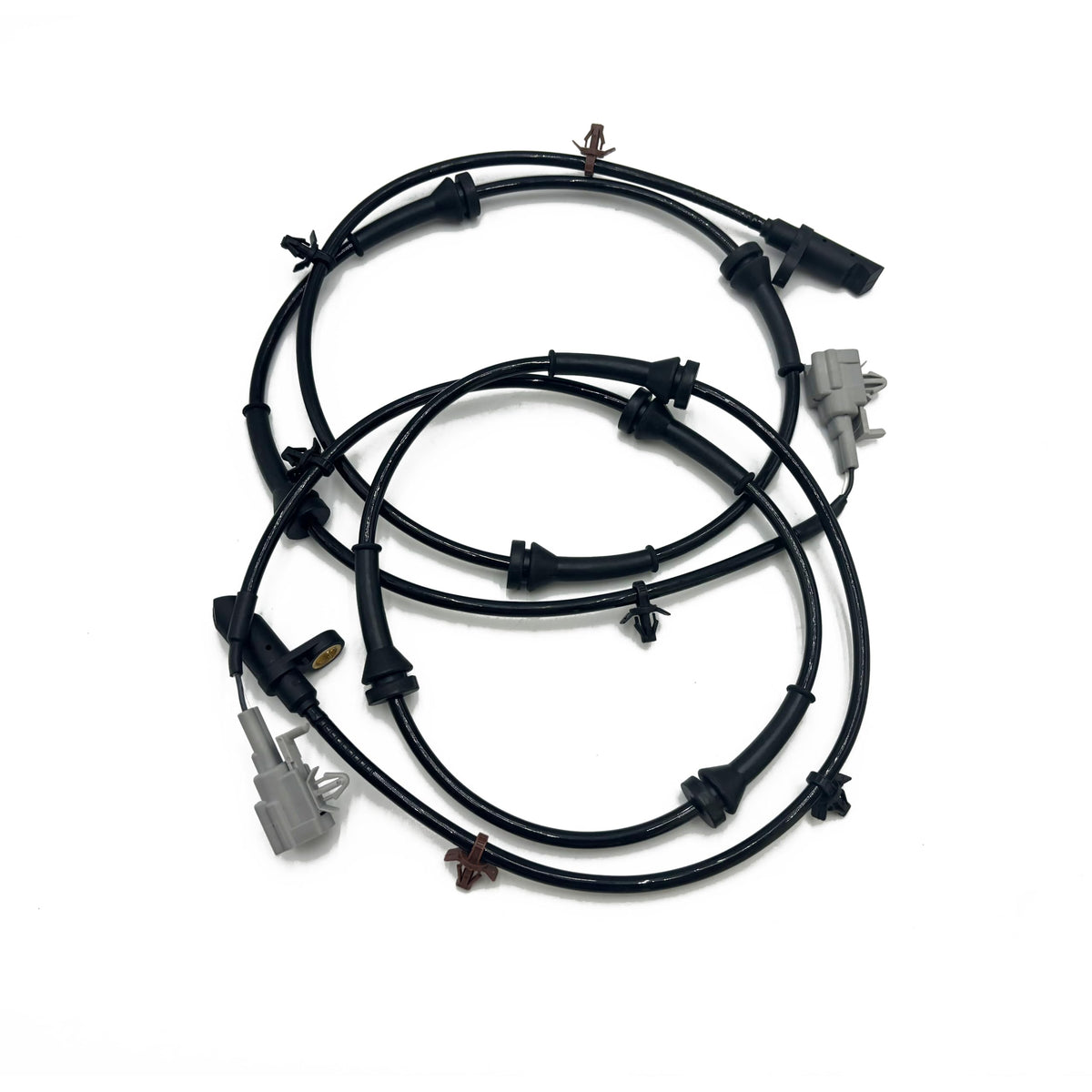 2Pcs Rear Left and Right ABS Wheel Speed Sensor Compatible with Nissan 2008