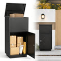 Package Delivery Box for Outside,Parcel Drop Box with Password Lock