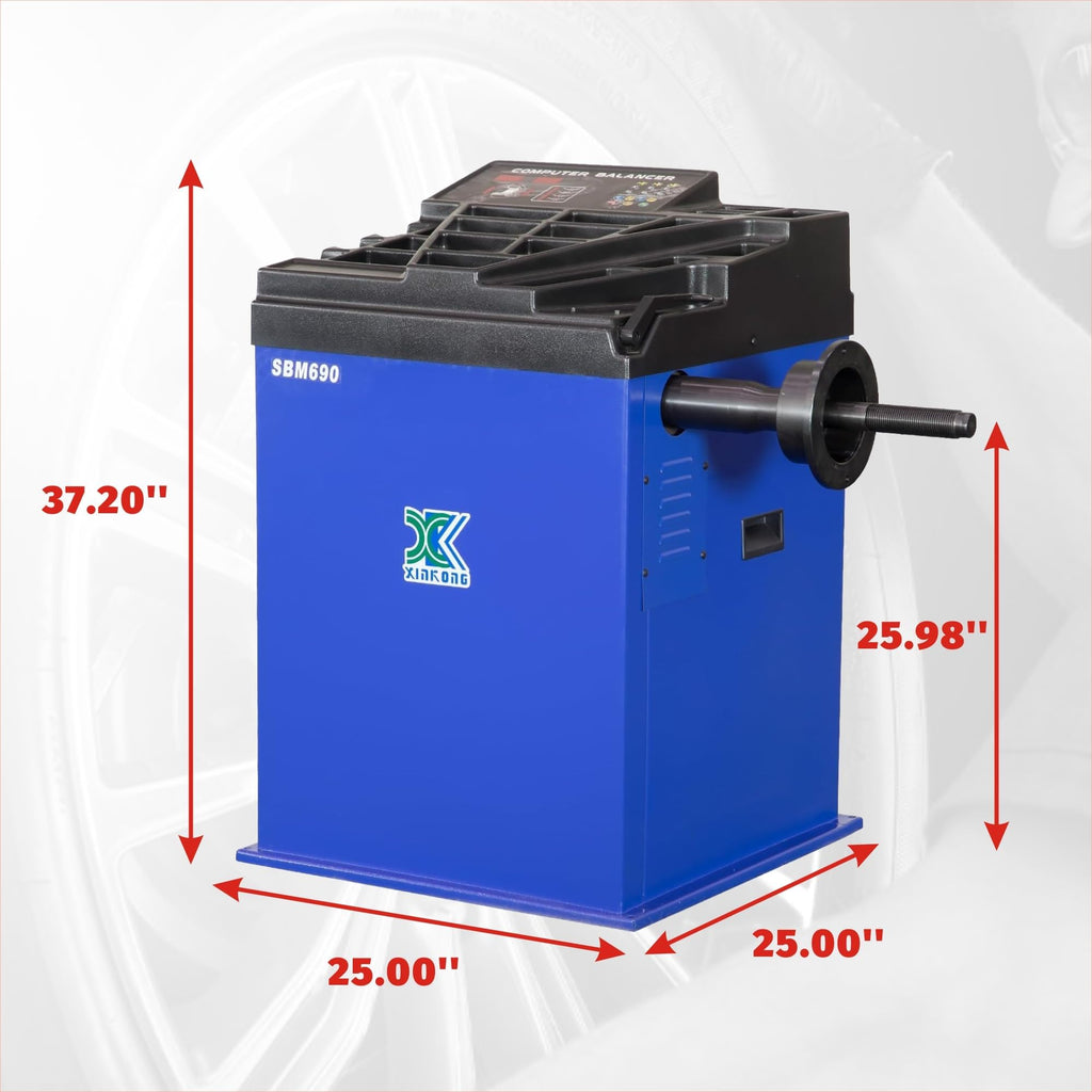 950-690 Tire Machine Single Changers and Wheel Balancer Combo, 110V