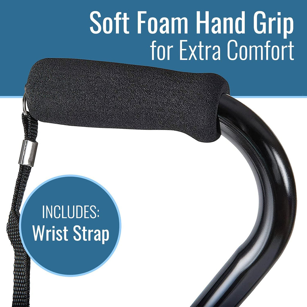 Walking Cane and Walking Stick for Adult Men and Women, FSA Eligible, Lightweight and Adjustable from 30-39 Inches