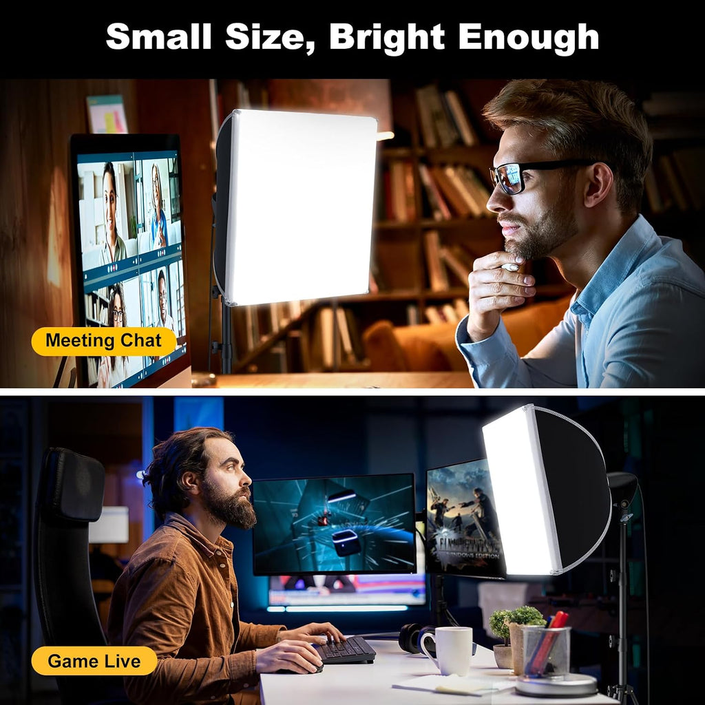 16"x16" Softbox Lighting Kit with 85W LED Bulb & Adjustable Tripod | Professional photography lighting kit, ideal for