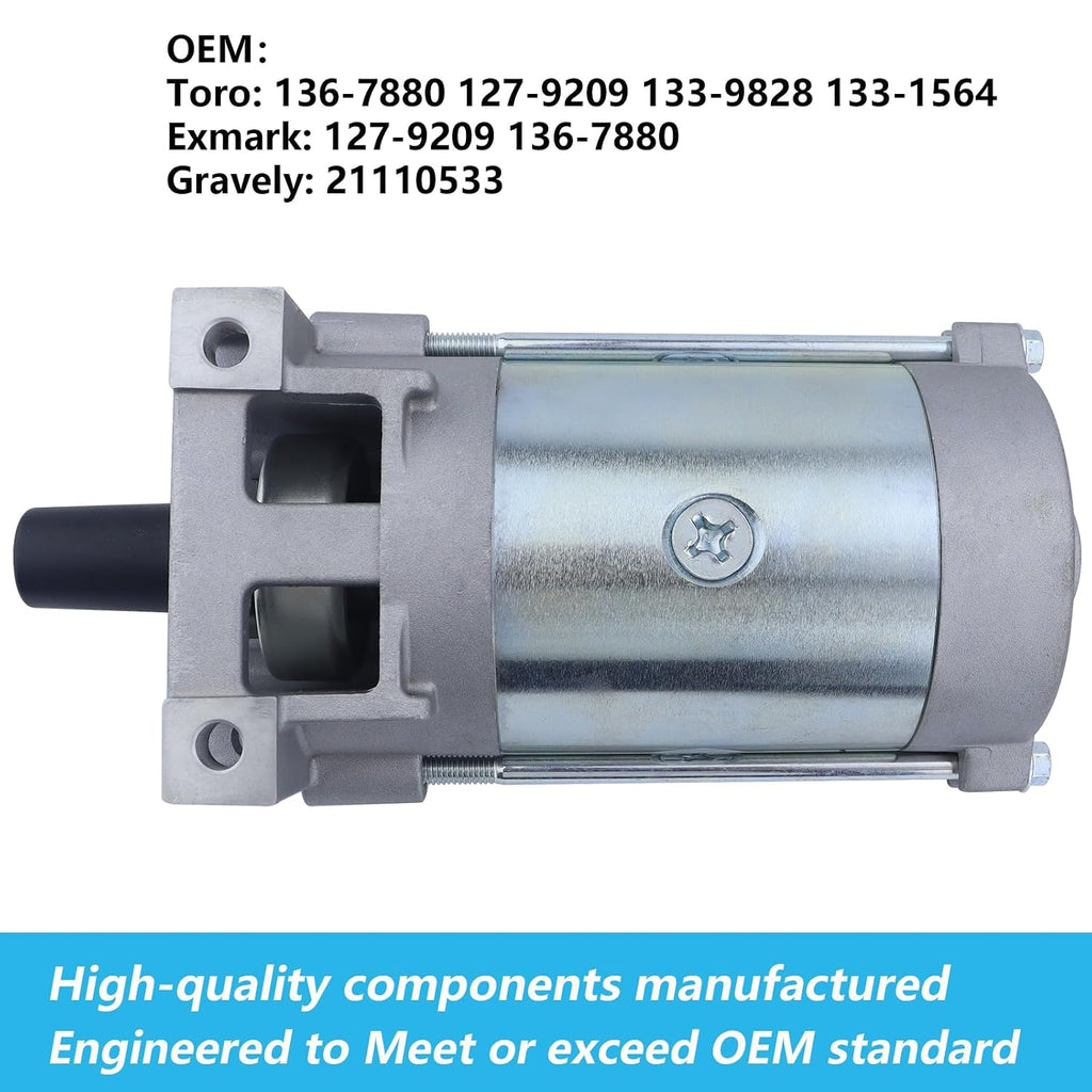 136-7880 Starter Replacement for Toro Timecutter Emark Titan HD