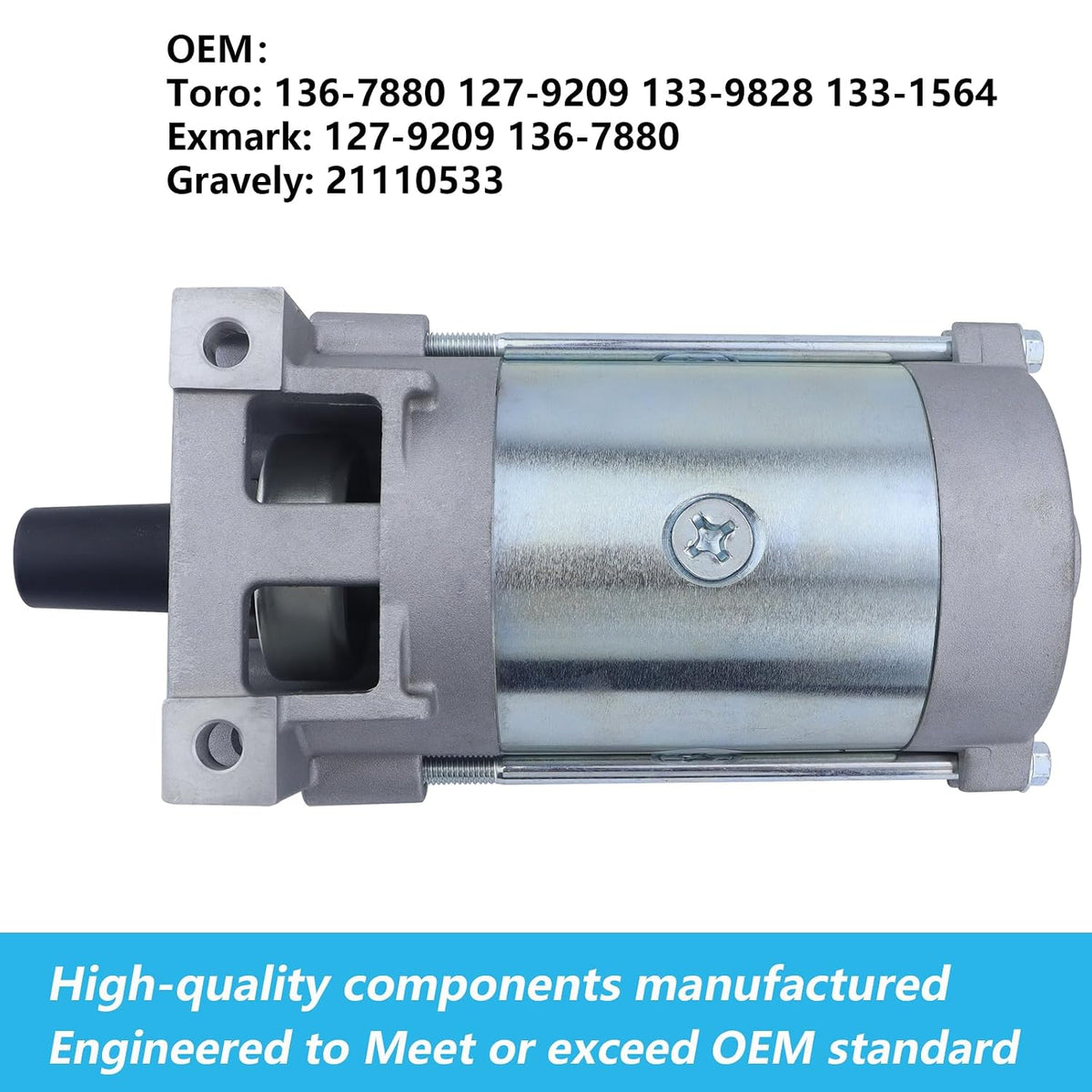 136-7880 Starter Replacement for Toro Timecutter Emark Titan HD