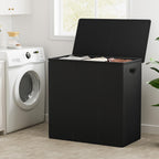 180L Laundry Hamper 3 Section, Large Laundry Basket with Lid