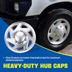 16 Inch Hubcaps for Ford E150 E250 E350 1992-2014, 1 Pack