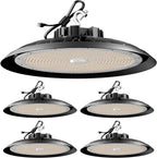 Lightdot 4Pack 200W High Bay LED Shop Light, 30000LM UFO High Bay Lighting