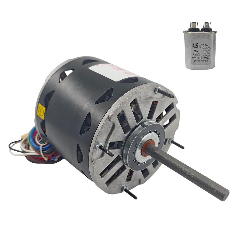 DL1056 Direct Drive Blower Fan Motor 1/2 HP 1075 RPM 3-Speeds 115V