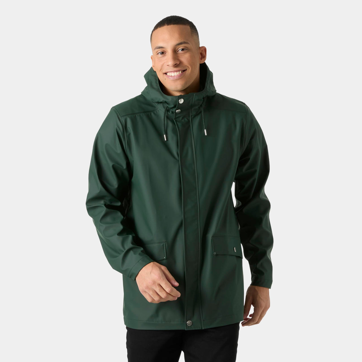 Men's Moss Rain Coat, 418 Dark Jungle, XL