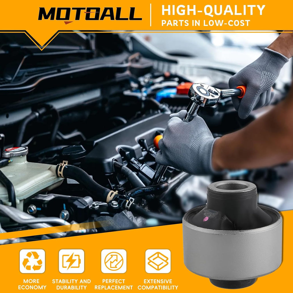 MOTOALL Lower Control Arm Bushing 20204-FL020 Fit for Subaru Crosstrek 2018-2023 for Forester 2019-2023 for Outback 2020-2023