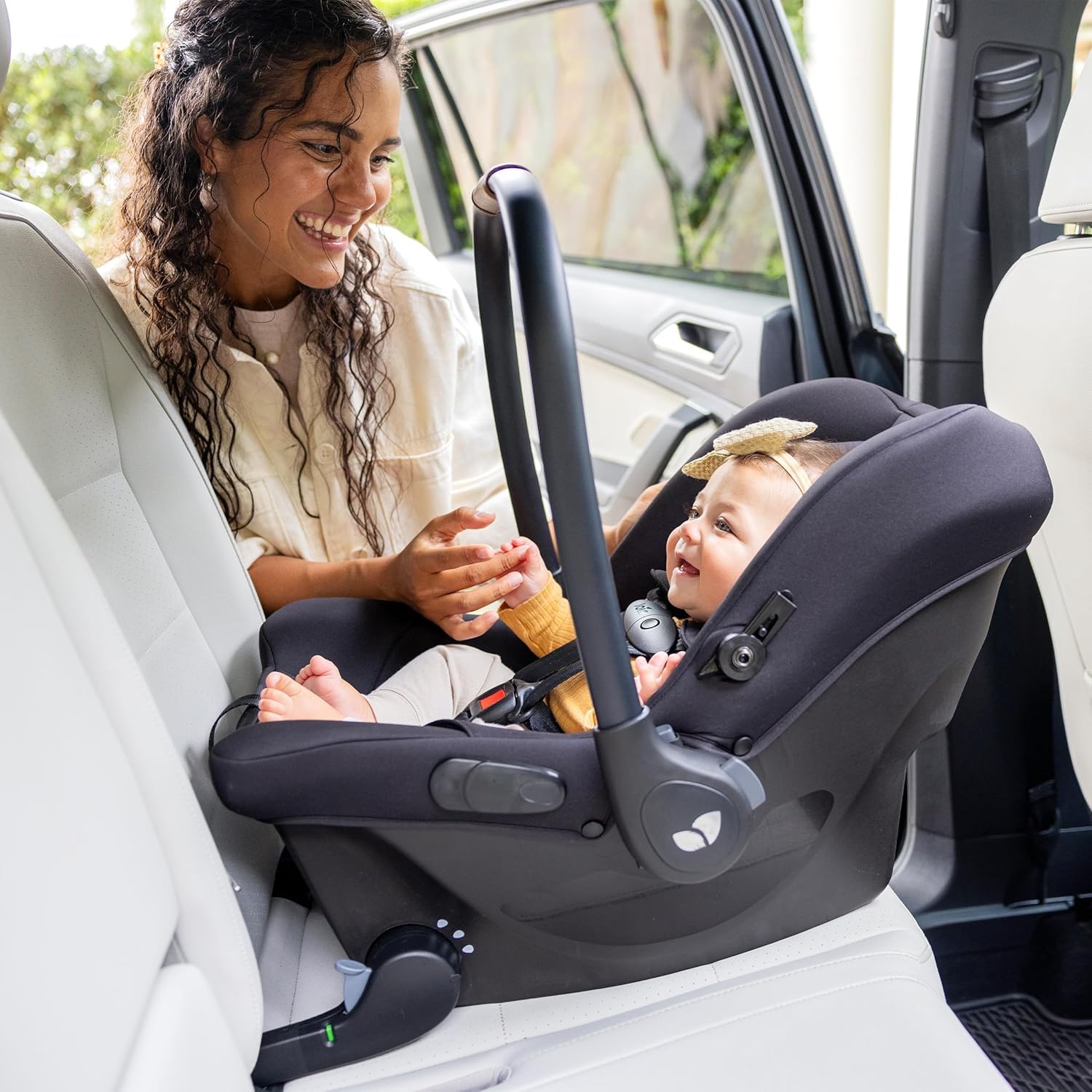 Baby, Mint Latch Baseless Infant Car Seat – Lightweight, Built-in Rigid Lower Anchor Attachments and Side-Impact
