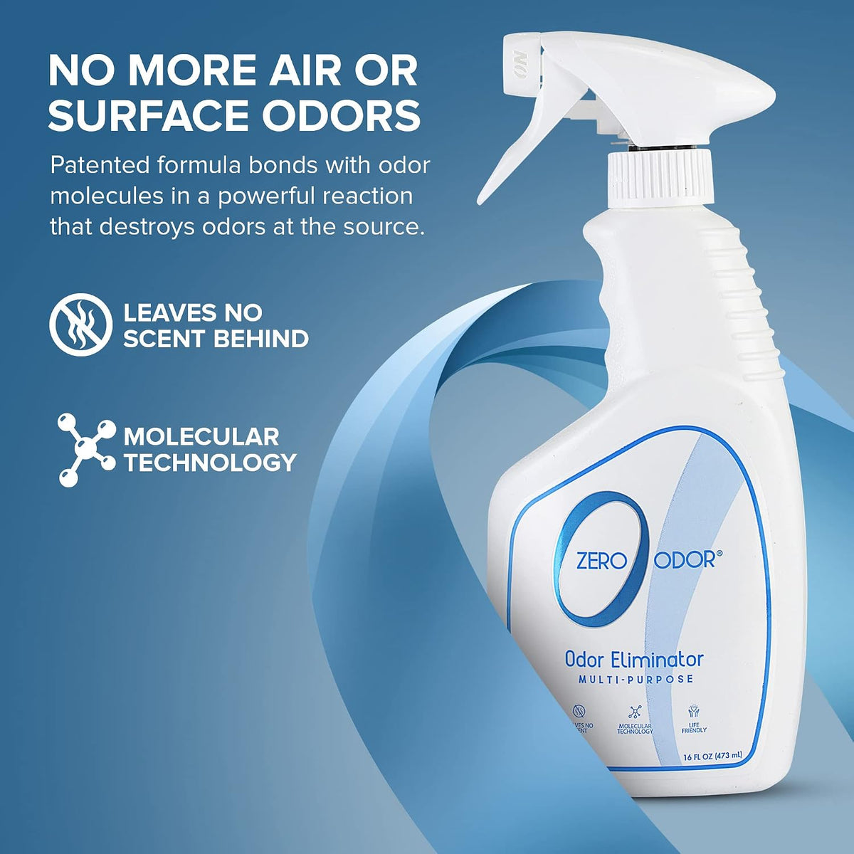 Multi-Purpose Odor Eliminator, Fabric & Room Deodorizer, 16 oz