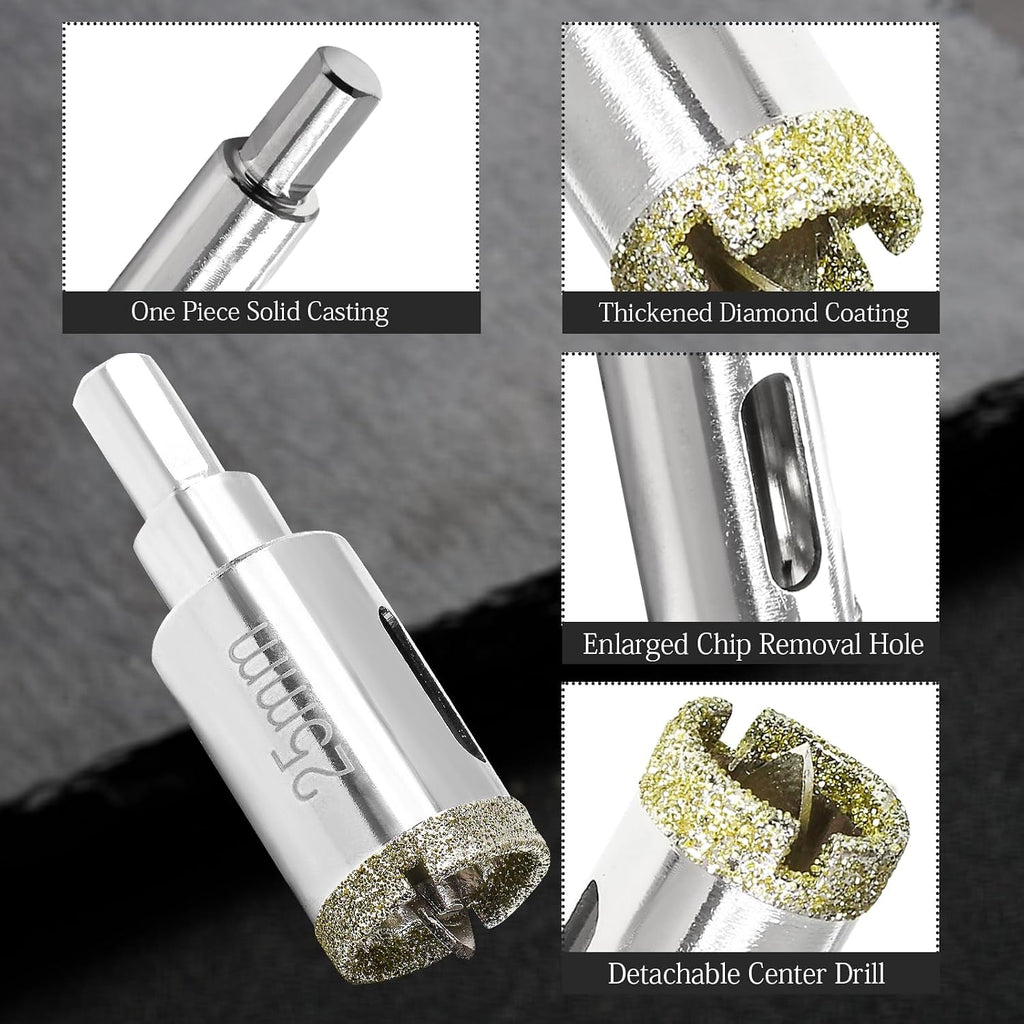 1 Inch Diamond Hole Saw with Pilot Drill Bit