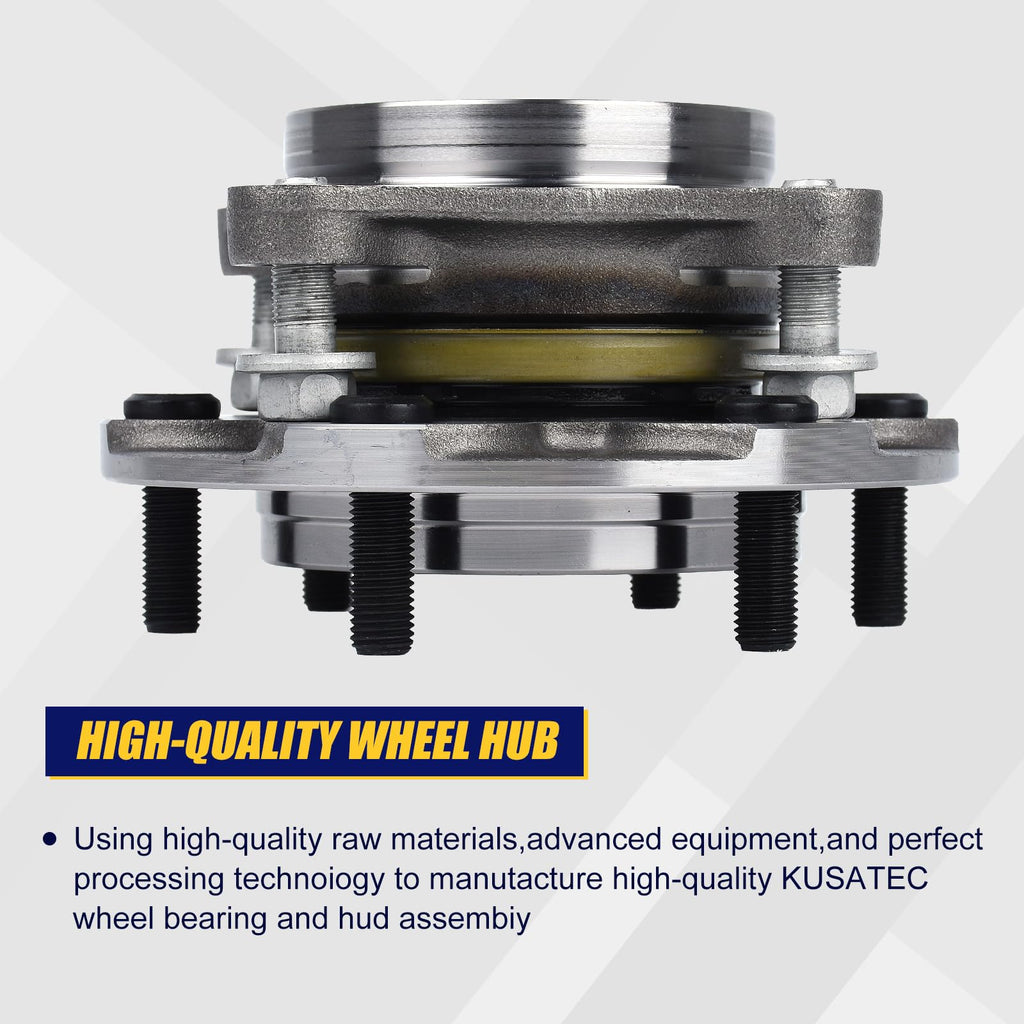 KUSATEC 950-001 Front Wheel Bearing and Hub Assembly