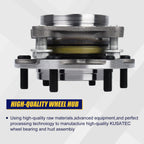KUSATEC 950-001 Front Wheel Bearing and Hub Assembly